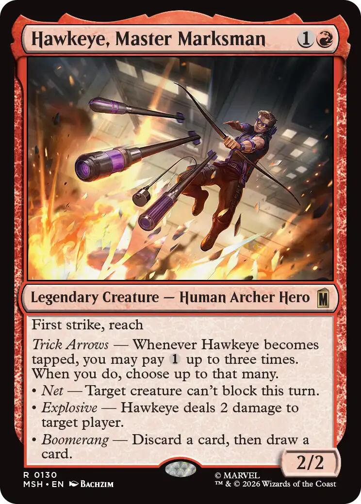 Hawkeye, Master Marksman [MSH - 130] - Shippin Texas