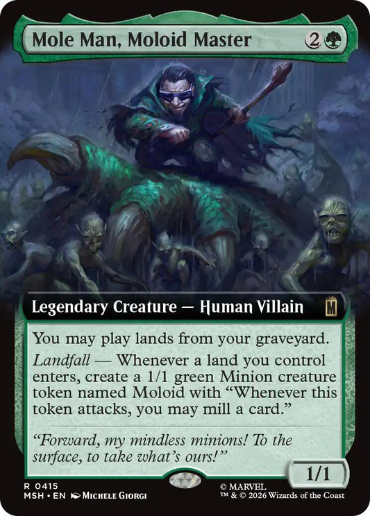 Mole Man, Moloid Master (Extended Art)