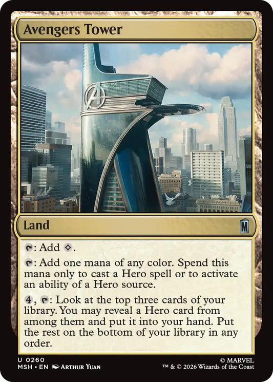 Avengers Tower [MSH - 260] - Shippin Texas