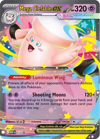 Mega Clefable ex - 072