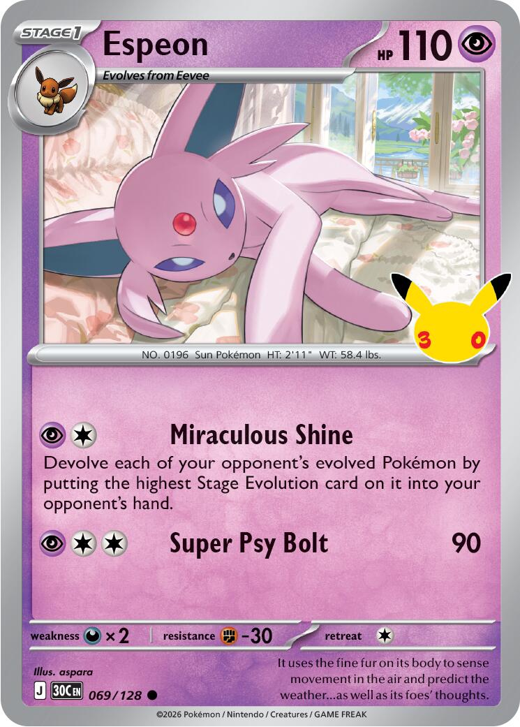 Espeon [30C - 069/128] - Shippin Texas