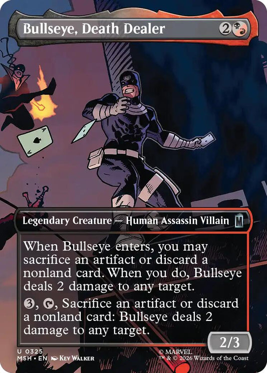 Bullseye, Death Dealer (Borderless) [MSH - 325] - Shippin Texas