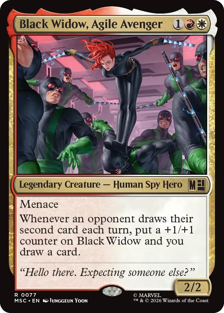 Black Widow, Agile Avenger [MSC - 77] - Shippin Texas