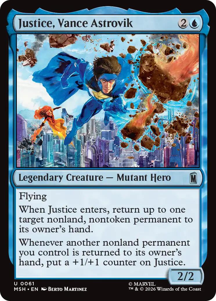 Justice, Vance Astrovik [MSH - 61] - Shippin Texas