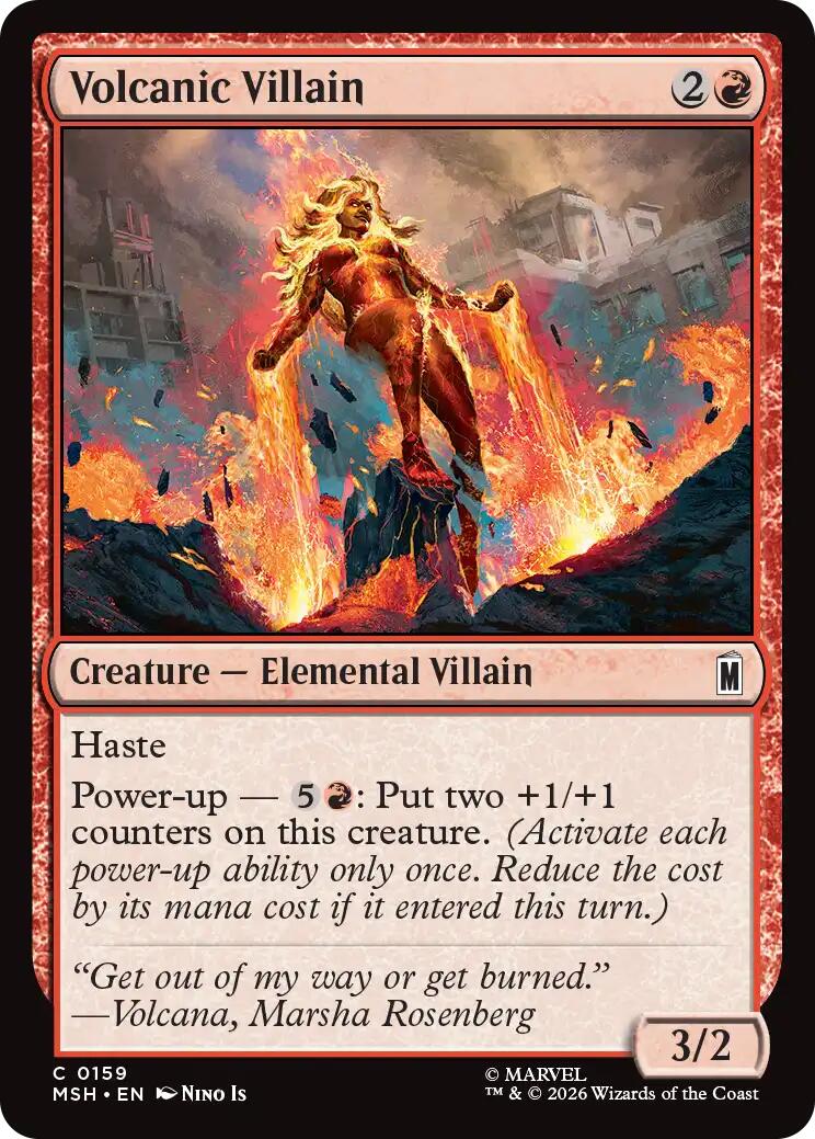 Volcanic Villain [MSH - 159] - Shippin Texas