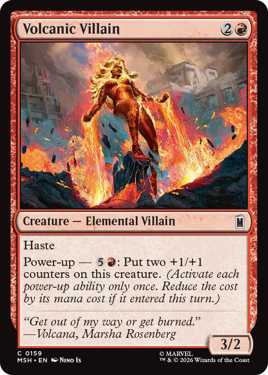 Volcanic Villain [MSH - 159] - Shippin Texas