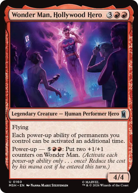 Wonder Man, Hollywood Hero [MSH - 160] - Shippin Texas