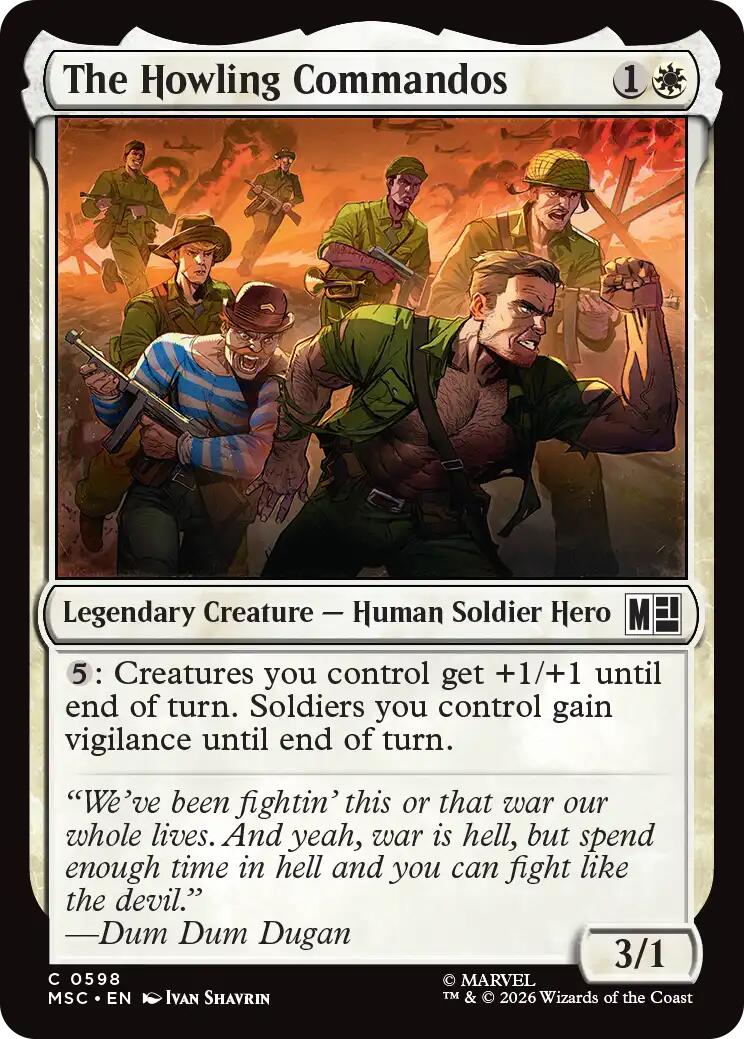The Howling Commandos [MSC - 598] - Shippin Texas