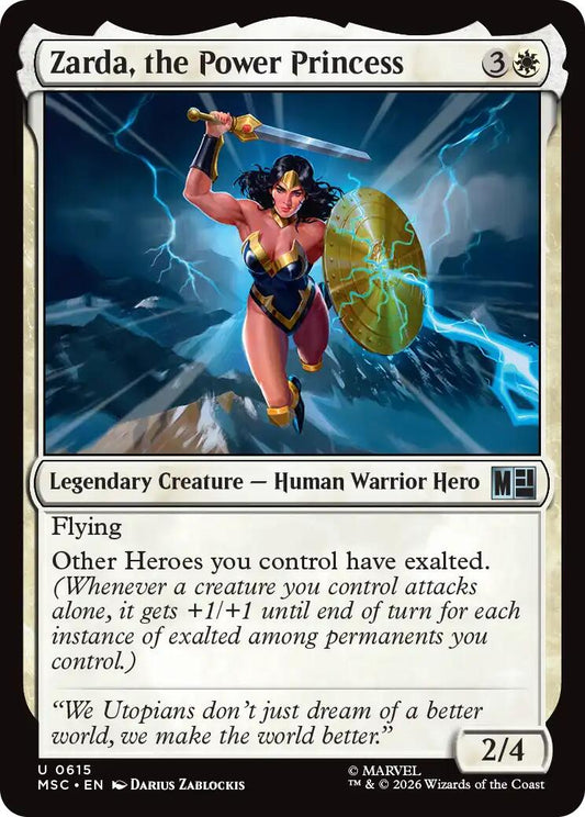 Zarda, the Power Princess [MSC - 615] - Shippin Texas