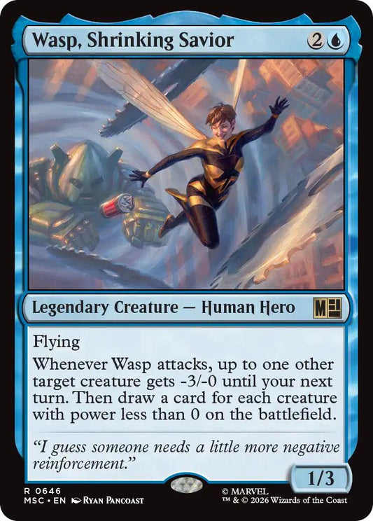 Wasp, Shrinking Savior [MSC - 646] - Shippin Texas