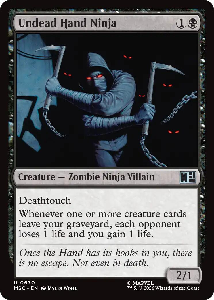 Undead Hand Ninja [MSC - 670] - Shippin Texas