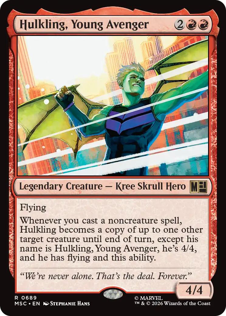 Hulkling, Young Avenger [MSC - 689] - Shippin Texas