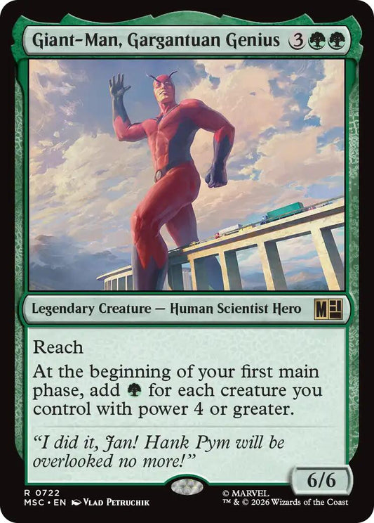 Giant-Man, Gargantuan Genius
