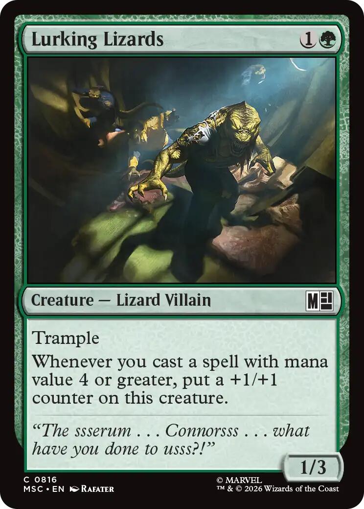 Lurking Lizards [MSC - 816] - Shippin Texas