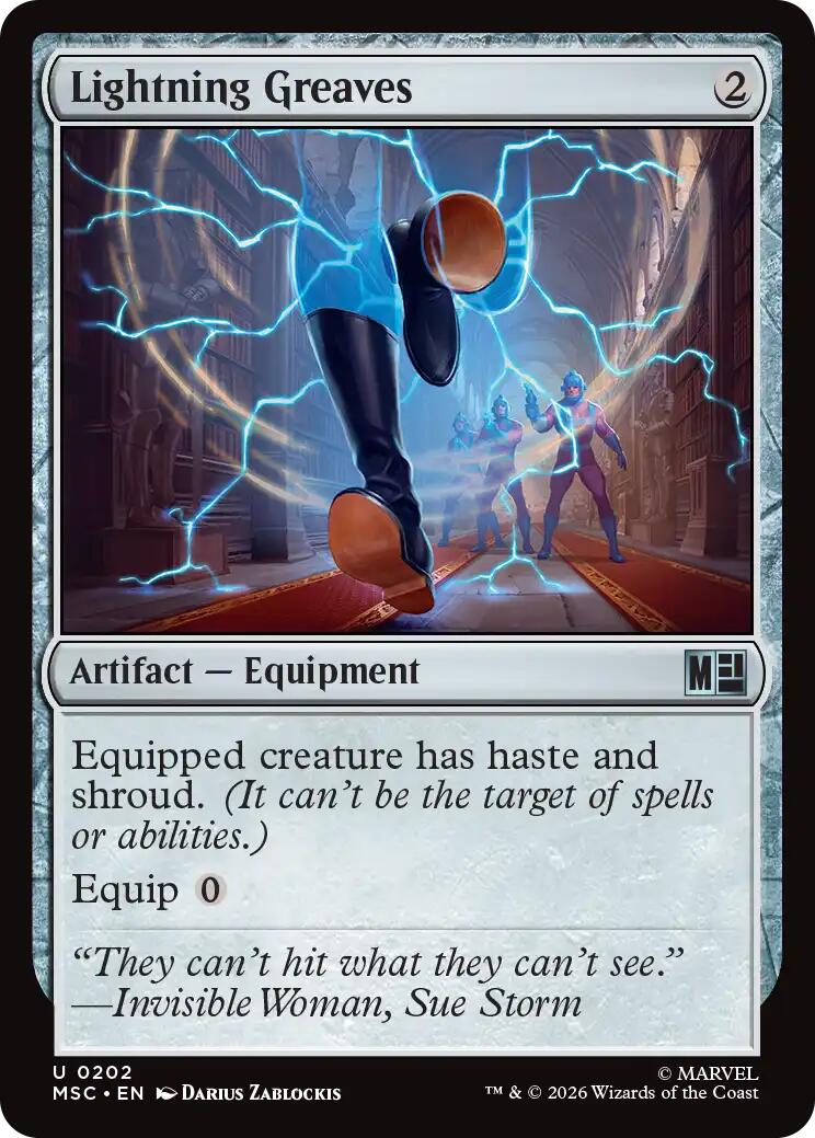 Lightning Greaves [MSC - 202] - Shippin Texas