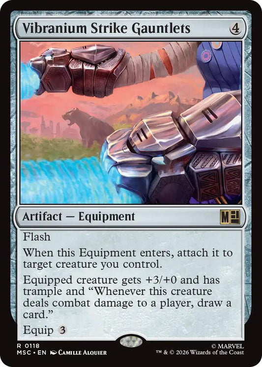 Vibranium Strike Gauntlets