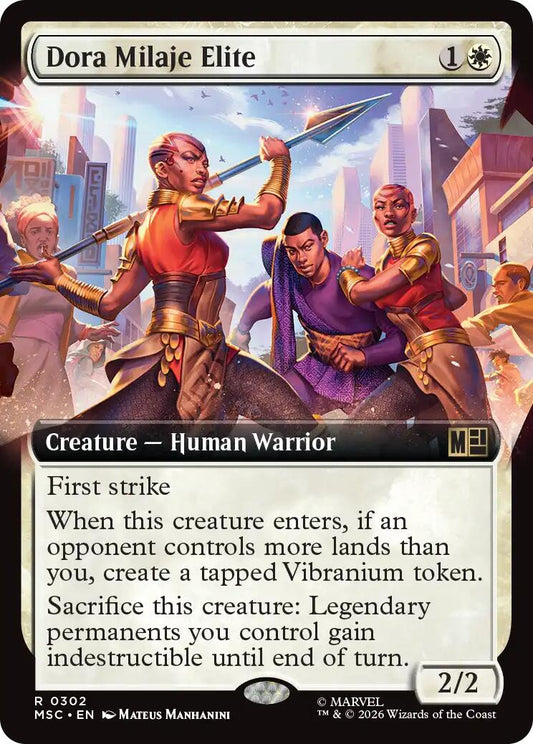 Dora Milaje Elite (Extended Art)