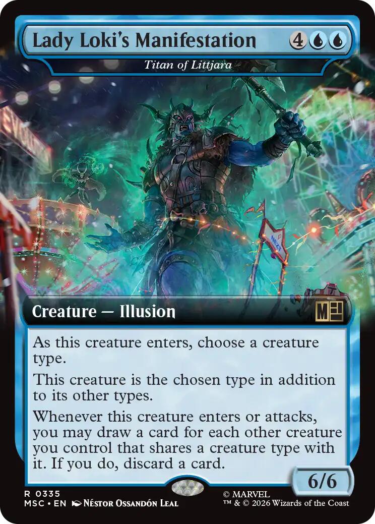 Lady Loki's Manifestation - Titan of Littjara (Extended Art) [MSC - 335] - Shippin Texas