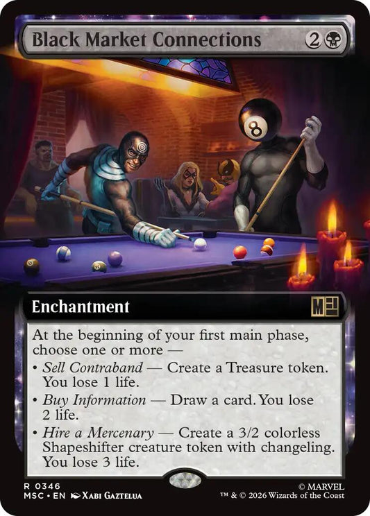 Black Market Connections (Extended Art) [MSC - 346] - Shippin Texas