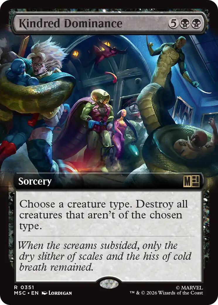 Kindred Dominance (Extended Art) [MSC - 351] - Shippin Texas
