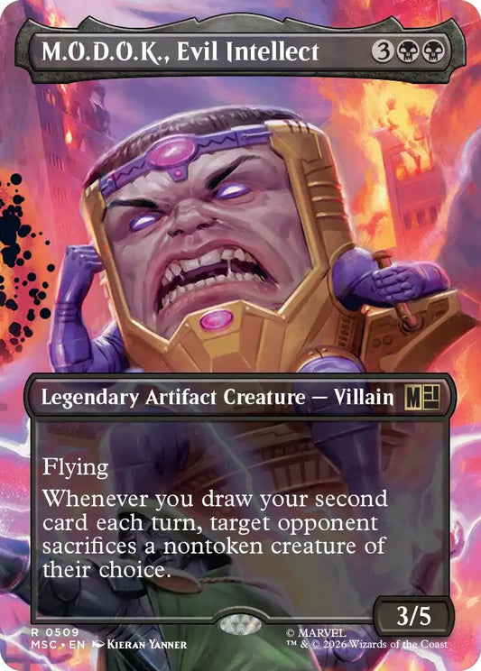 M.O.D.O.K., Evil Intellect (Borderless)