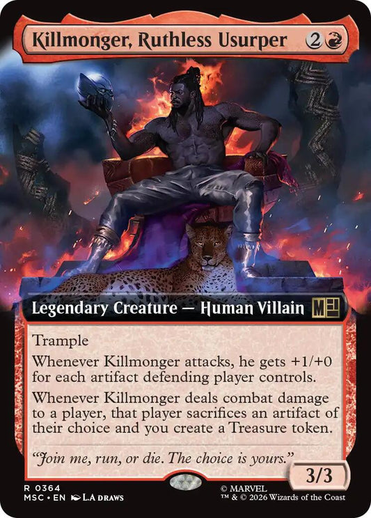 Killmonger, Ruthless Usurper (Extended Art)