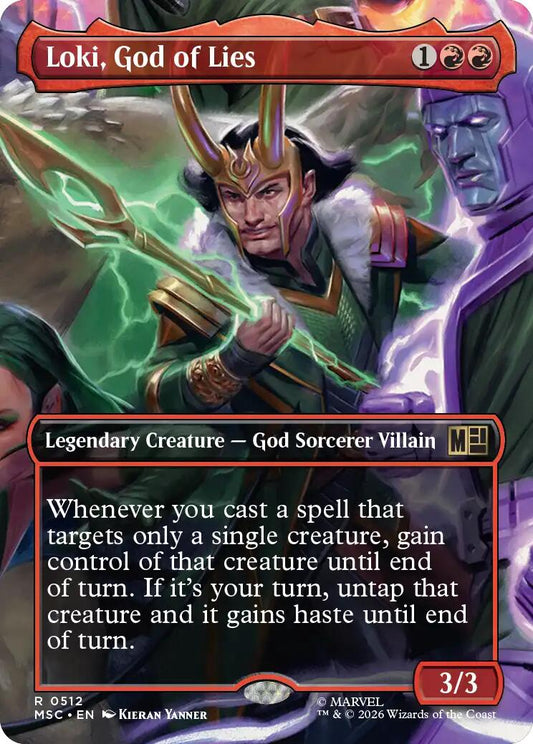 Loki, God of Lies (Borderless)