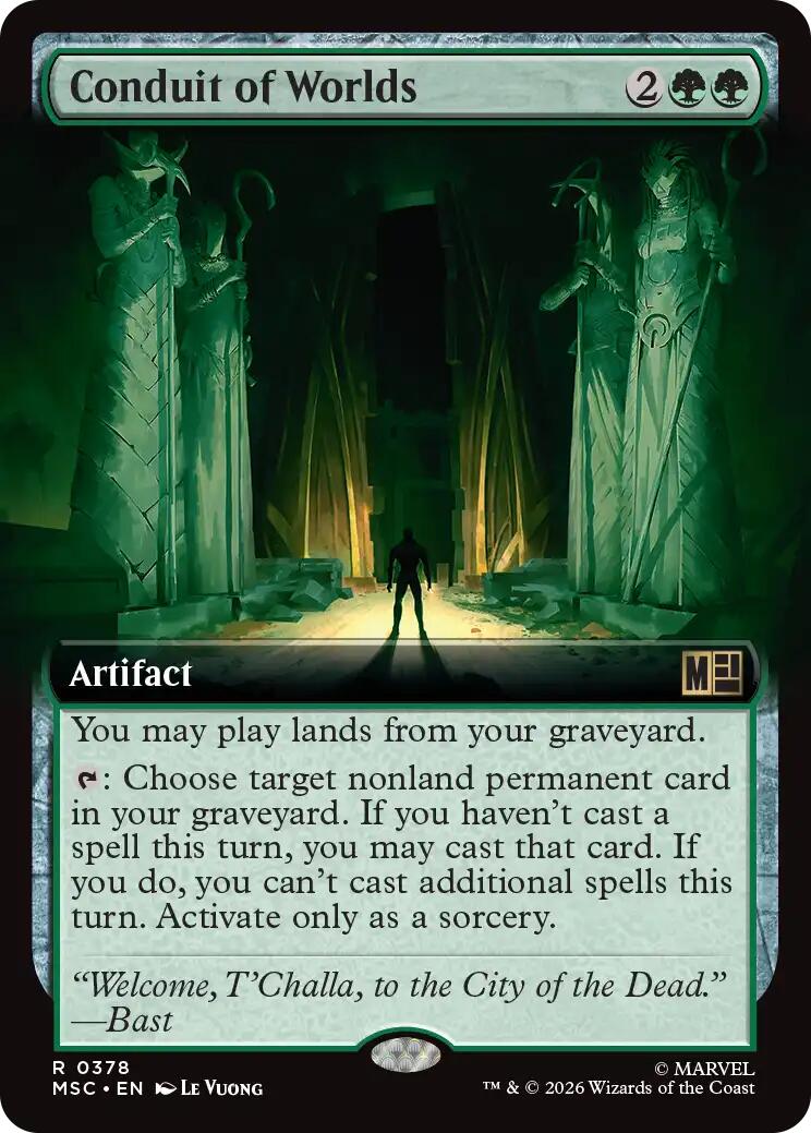 Conduit of Worlds (Extended Art) [MSC - 378] - Shippin Texas