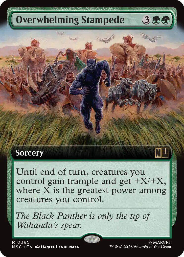 Overwhelming Stampede (Extended Art) [MSC - 385] - Shippin Texas