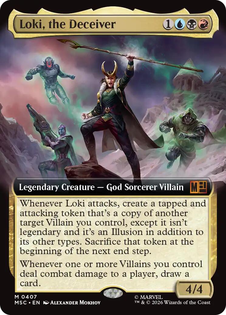 Loki, the Deceiver (Extended Art) [MSC - 407] - Shippin Texas