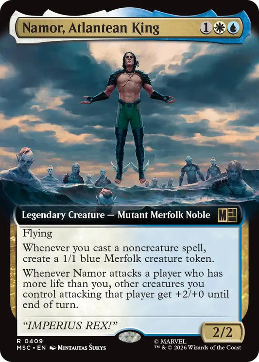 Namor, Atlantean King (Extended Art)