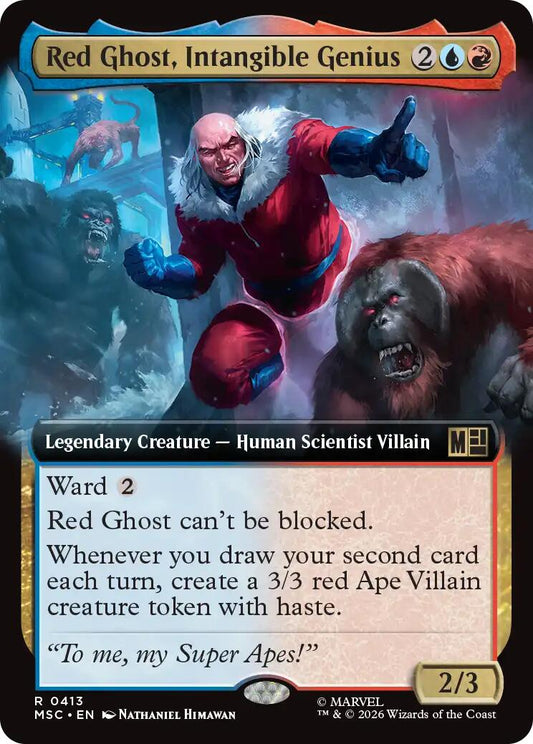 Red Ghost, Intangible Genius (Extended Art)