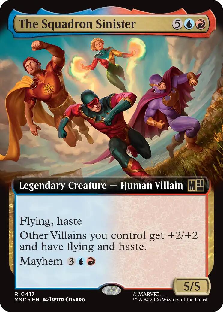 The Squadron Sinister (Extended Art) [MSC - 417] - Shippin Texas