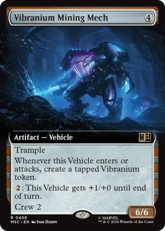 Vibranium Mining Mech (Extended Art)