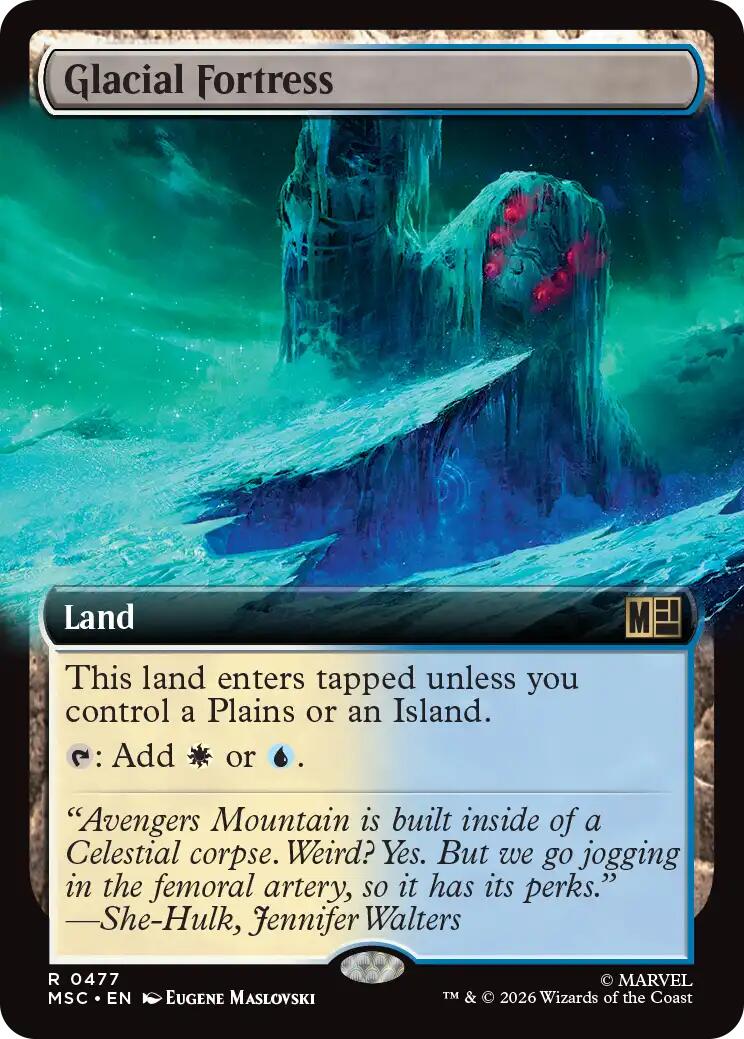 Glacial Fortress (Extended Art) [MSC - 477] - Shippin Texas
