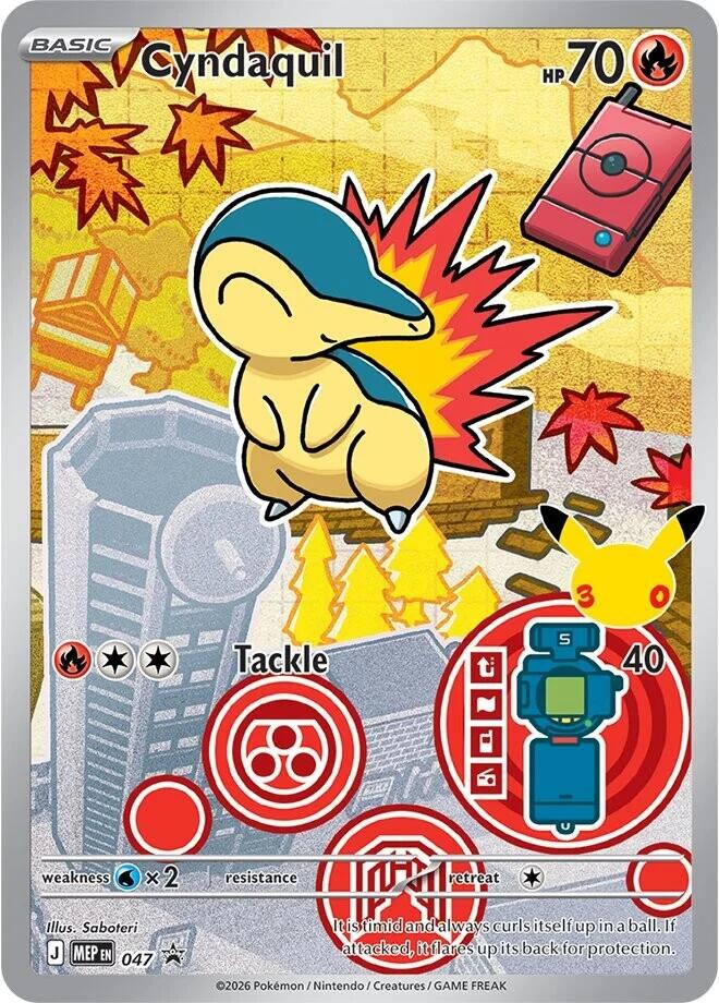 Cyndaquil - 047 [MEP - 047] - Shippin Texas
