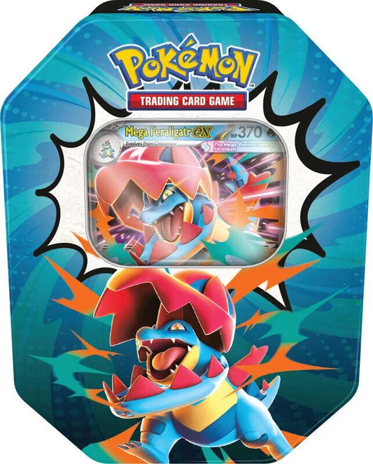 Ascended Heroes Tin [Mega Feraligatr ex] [ASC] - Shippin Texas