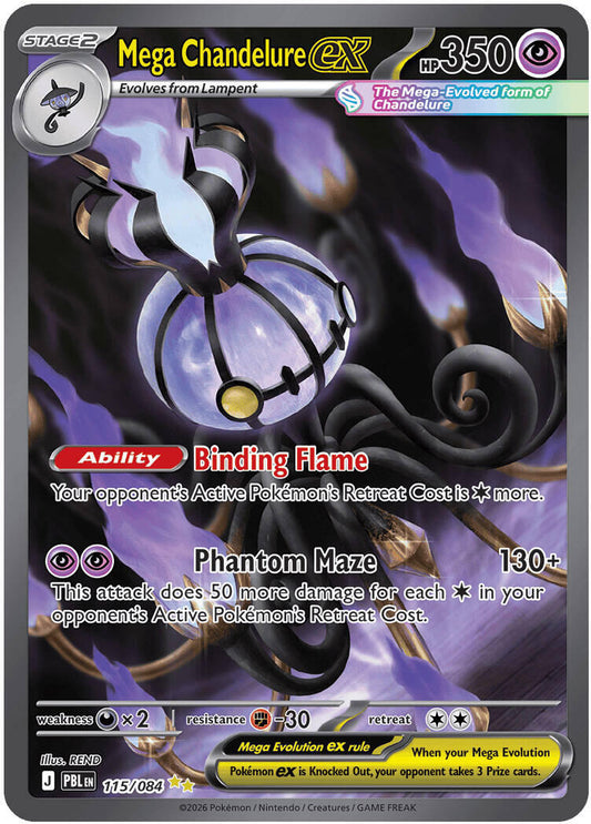 Mega Chandelure ex - 115/084
