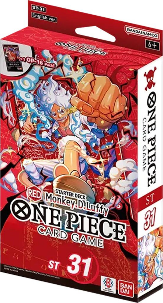 Starter Deck 31: RED Monkey.D.Luffy [ST-31] - Shippin Texas