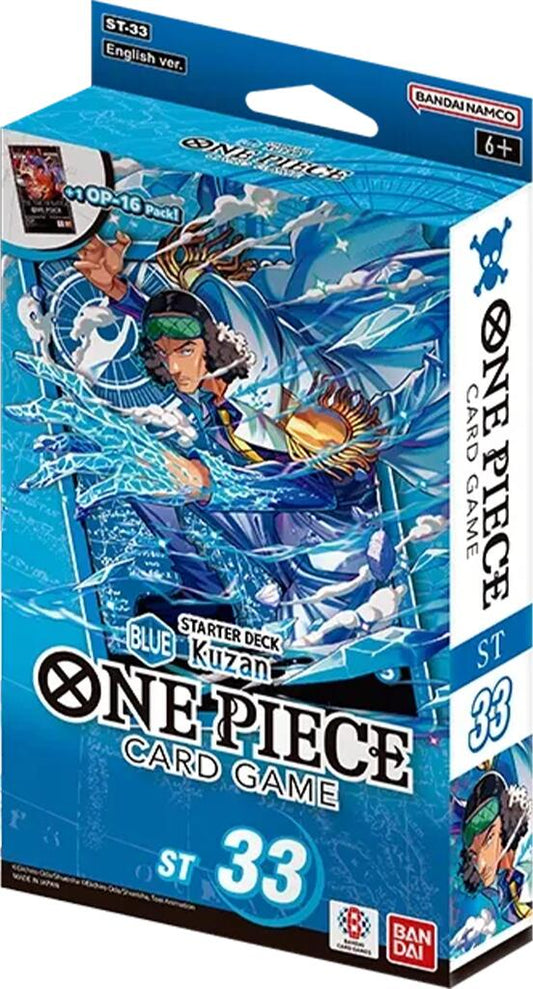 Starter Deck 33: BLUE Kuzan [ST-33 - 33] - Shippin Texas