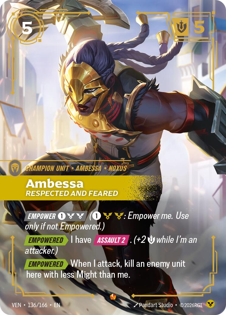 Ambessa - Respected and Feared