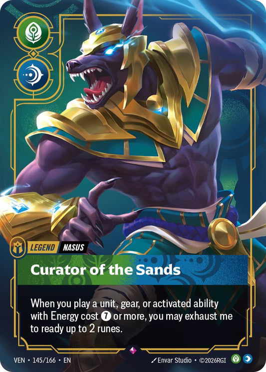 Nasus - Curator of the Sands [VEN - 145/166] - Shippin Texas