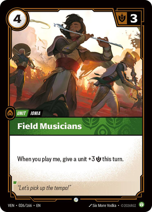 Field Musicians [VEN - 026/166] - Shippin Texas