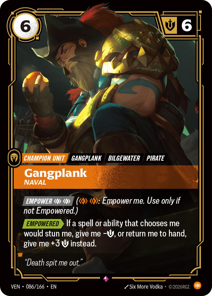 Gangplank - Naval