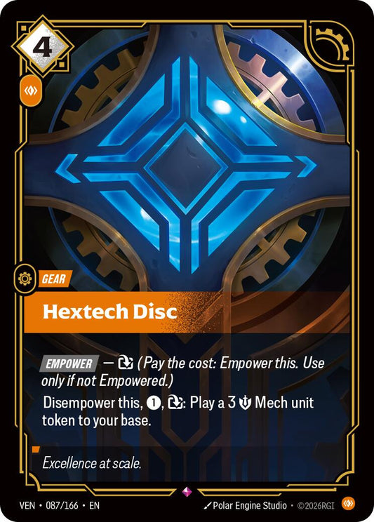 Hextech Disc [VEN - 087/166] - Shippin Texas