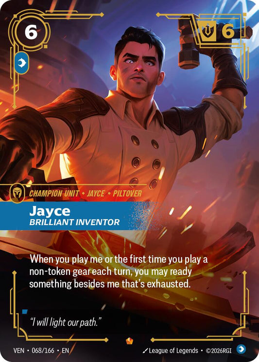 Jayce - Brilliant Inventor [VEN - 068/166] - Shippin Texas