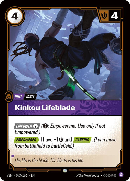Kinkou Lifeblade [VEN - 093/166] - Shippin Texas