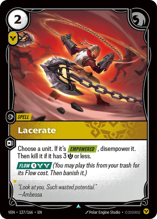 Lacerate [VEN - 127/166] - Shippin Texas