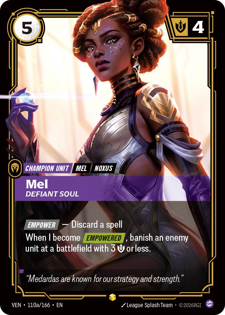 Mel - Defiant Soul (Alternate Art)