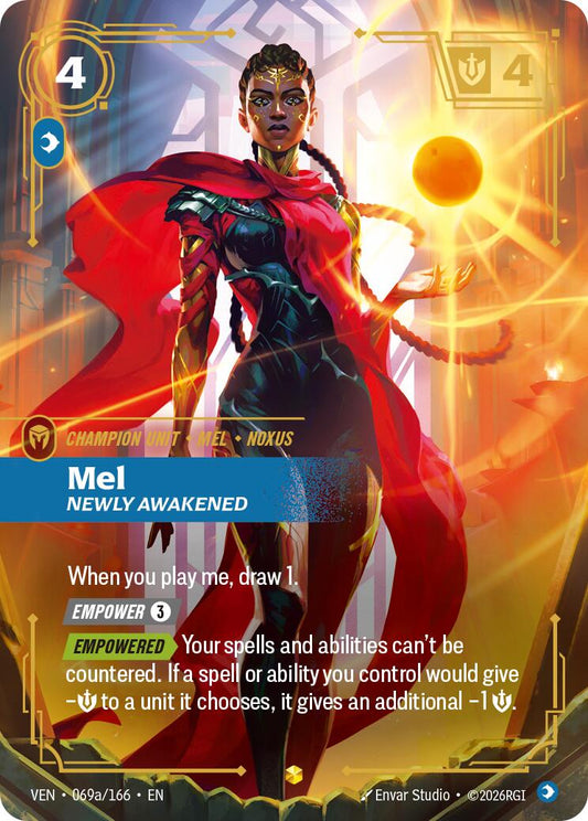 Mel - Newly Awakened (Alternate Art) [VEN - 069a/166] - Shippin Texas
